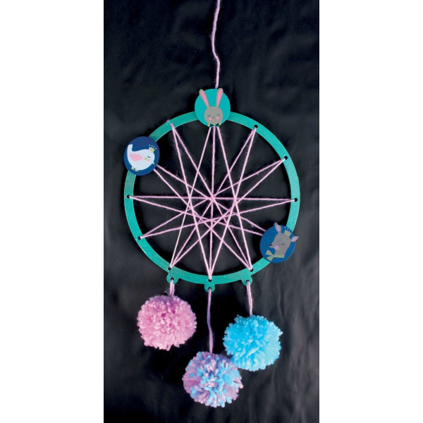 2 Cercles Attrape-R√Äves En Mdf Perfores Diamètre 20 Cm / 15 Cm - Ctop | Surdiscount