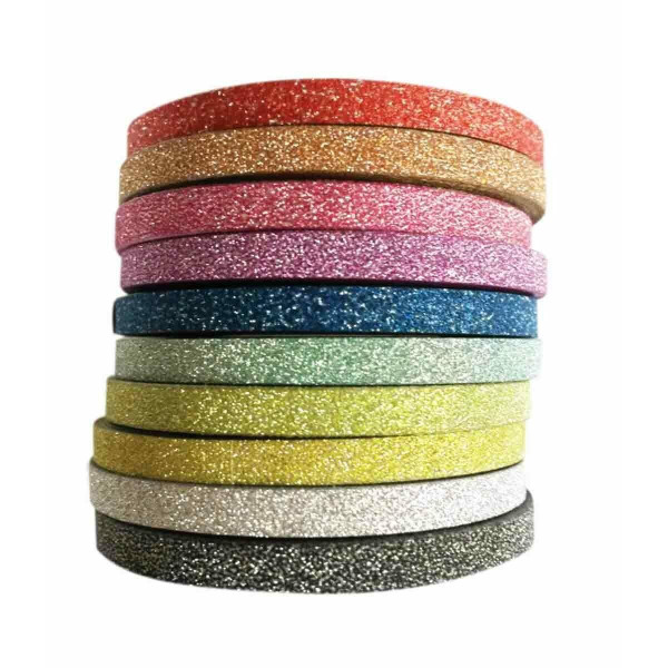 10 Rouleaux Adhésive Glitter 4 Mm X 5 M - Ctop pas cher