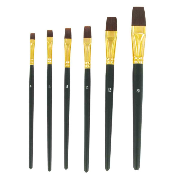 Lot De 8 Pinceaux Et Brosses - Ctop pas cher