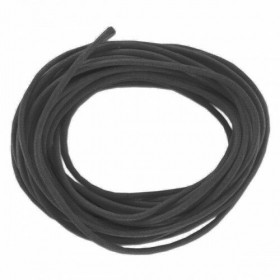 COTON CIRE EFFET CUIR 5 M X 1 MM NOIR - CTOP