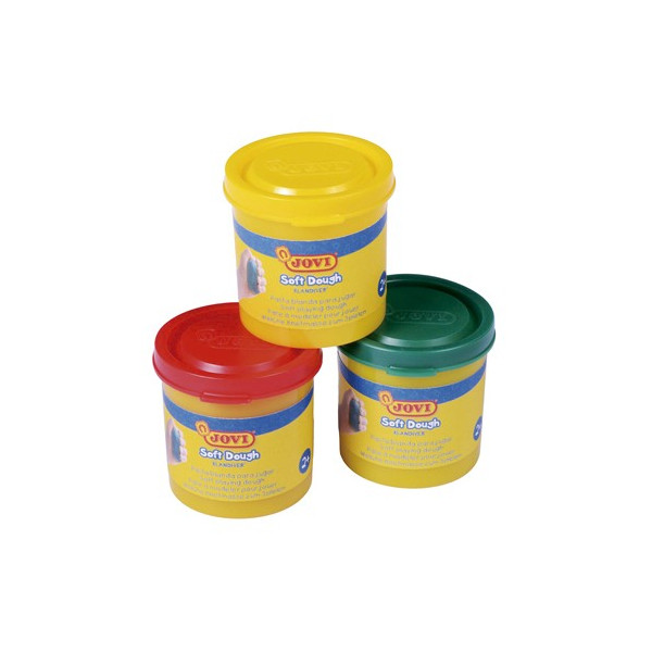 4 Pots De Pâte A Modeler Soft Dough - Jovi | à seulement 6,99 €
