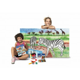 Boite De 12 Craies De Cire Jovicolor Triwax - Jovi | Surdiscount