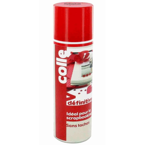 FLACON AÉROSOL 250ML COLLE DÉFINITIVE CTOP 5015