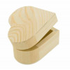 Boîte C≈Íur En Bois 9,5 X 8,3 X 5,5 Cm - Ctop pas cher