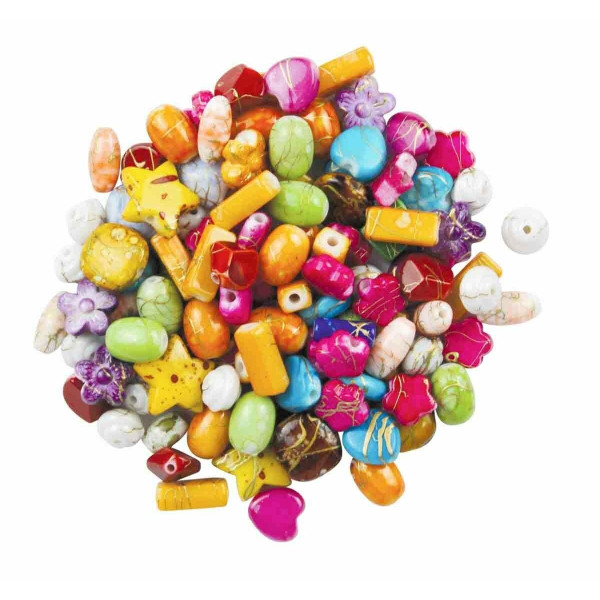 74 PERLES ACRYLIQUES OPAQUES - CTOP