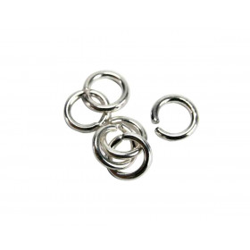 100 ANNEAUX DE LIAISON RONDS 7 MM - CTOP