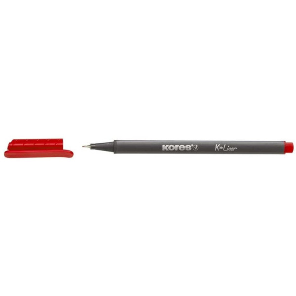 12 Feutres K-Liner Assorties 0.4 Mm - Kores | Surdiscount