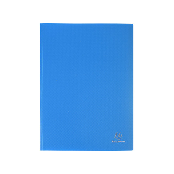 Porte-Vues 20 Vues Bleu Clair - Exacompta pas cher