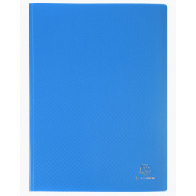 Porte-Vues 40 Vues Bleu Clair - Exacompta pas cher