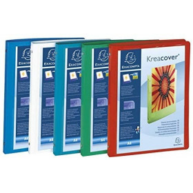 Classeur Souple Opaque A4 Kreacover Blanc 51189E - Exacompta | Surdiscount