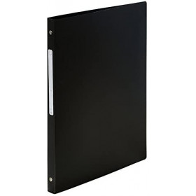 CLASSEUR SOUPLE ETIQUETTE 20 MM PP NOIR 51191E - EXACOMPTA