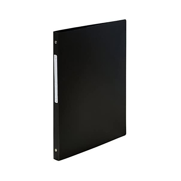 CLASSEUR SOUPLE ETIQUETTE 20 MM PP NOIR 51191E - EXACOMPTA