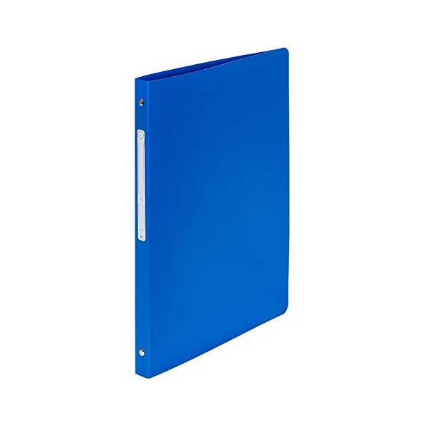 CLASSEUR SOUPLE 4 ANNEAUX ETIQUETTE 20 MM PP BLEU CLAIR 51192E - EXACOMPTA