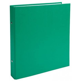 Petit Classeur 17 X 22 Cm - Vert - 2 Anneaux - Exacompta pas cher