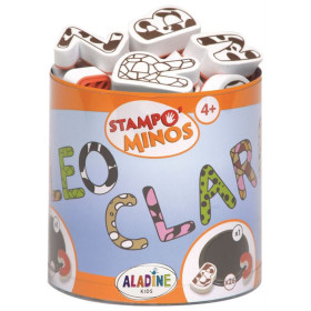 Tampons encreur - Pour enfant - Alphabet -  Encre lavable - Dès 3 ans - Aladine