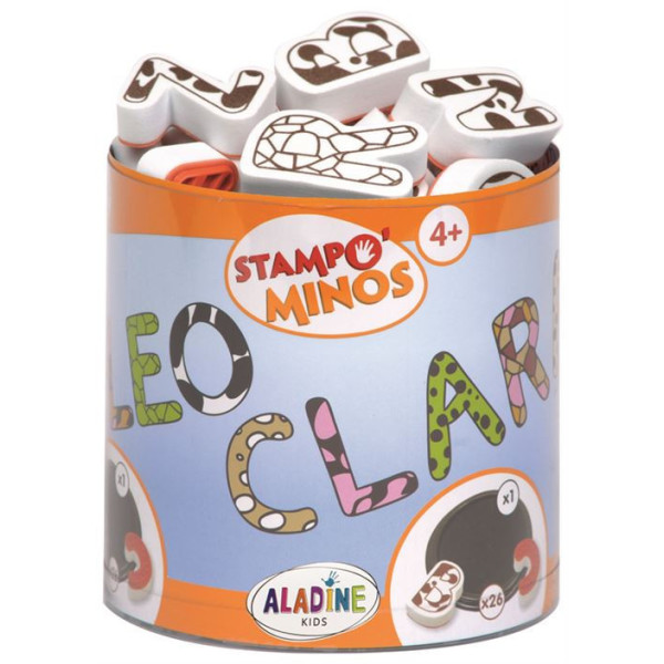 Tampons encreur - Pour enfant - Alphabet -  Encre lavable - Dès 3 ans - Aladine