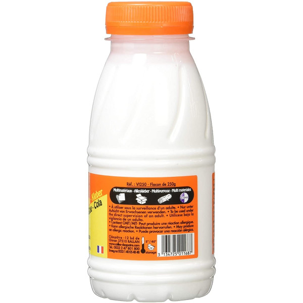 Colle Blanche Cléopâtre - Vinyl'Ecole - 250G | Surdiscount