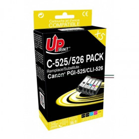Pack Cartouches Compatibles Canon C-525/526 Pack Uprint C-525/526 Compatible Canon pas cher
