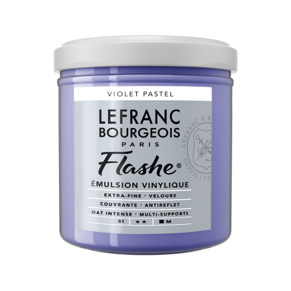 photo - Peinture vinylique - Flashe - Violet pastel - 785 - Lefranc Bourgeois - 125ml