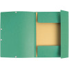 Chemise 3 Rabats Vert - Exacompta | Surdiscount
