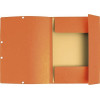 Chemise 3 Rabats Orange - Exacompta | Surdiscount
