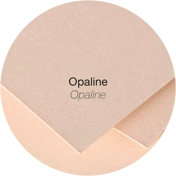 Cartes - Format C6 - 110x155mm - Pollen - Opaline - 25 unités - Clairefontaine