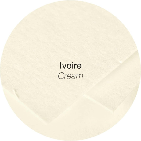 Cartes - Format C6 - 110x155mm - Pollen - Ivoire - 25 unités - Clairefontaine