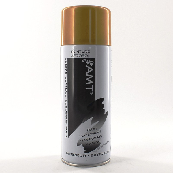 photo - Bombe de peinture - Or métallisé - AMT - 330ml