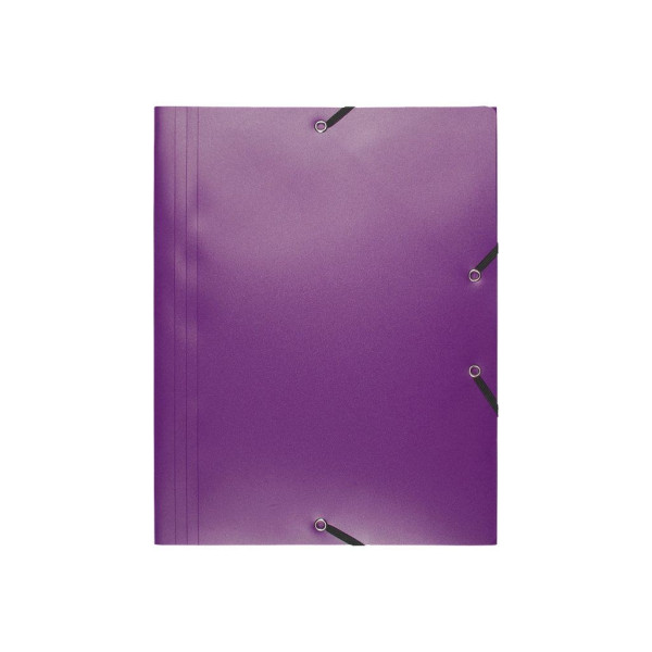 Chemise 3 Rabats Polypropylène Violet - Exacompta pas cher