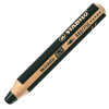 photo-Stabilo woody 3 in 1 - Noir - Crayon de couleur - Pointe large - Tous supports