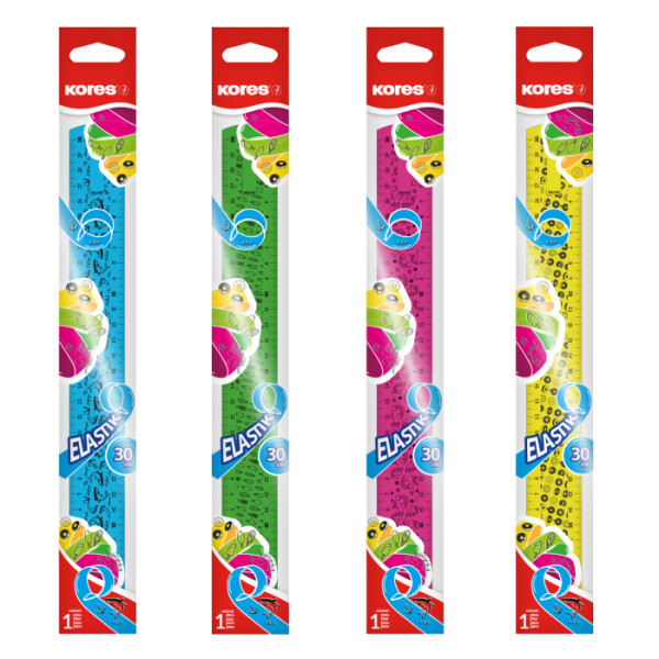 Règle Élastique 30Cm - Kores | Surdiscount