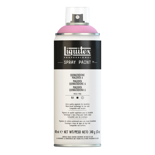 Bombe de peinture - magenta quinacridone 6 - Liquitex pas cher