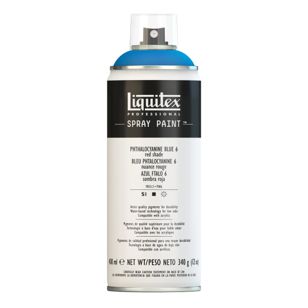 Bombe de peinture - bleu phtalocyanine 6 - Liquitex pas cher