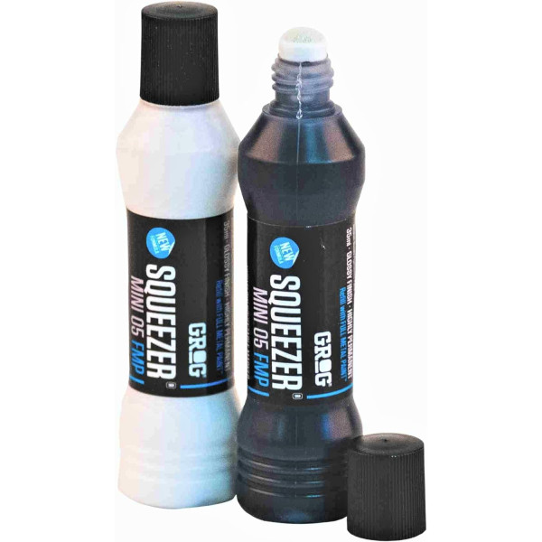 Grog - Squeezer Mini 05 FMP - 2 couleurs blanc et noir - Marqueur peinture - Street-art
