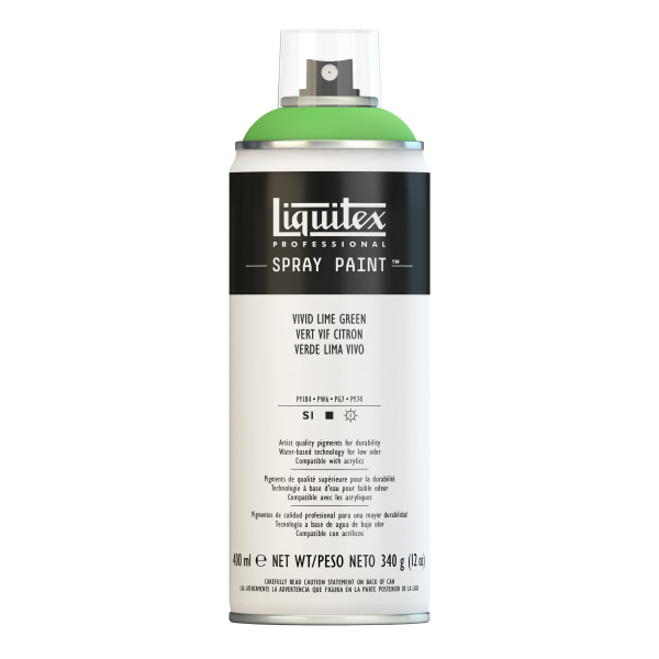 Bombe de peinture - vert vif citron - Liquitex pas cher