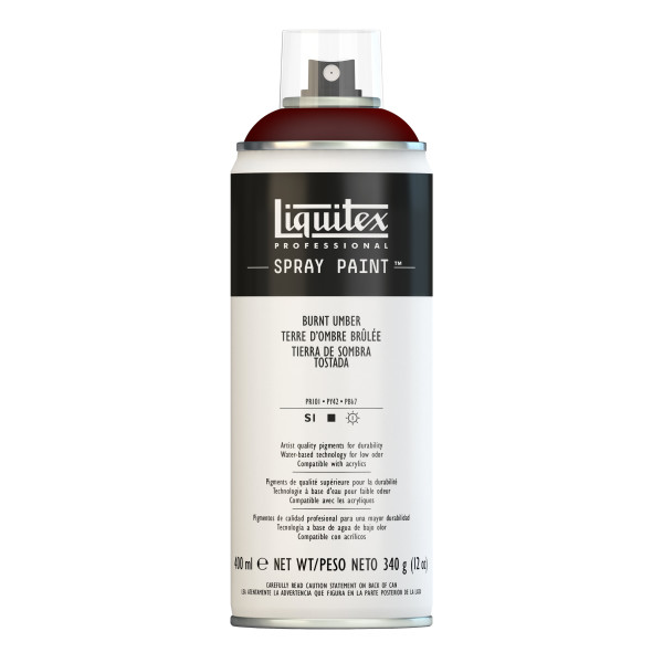 Bombe de peinture - terre d'ombre brulée - Liquitex pas cher