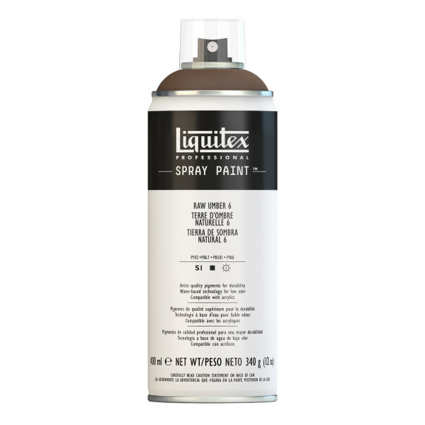 Bombe de peinture - terre d'ombre naturelle 6 - Liquitex pas cher