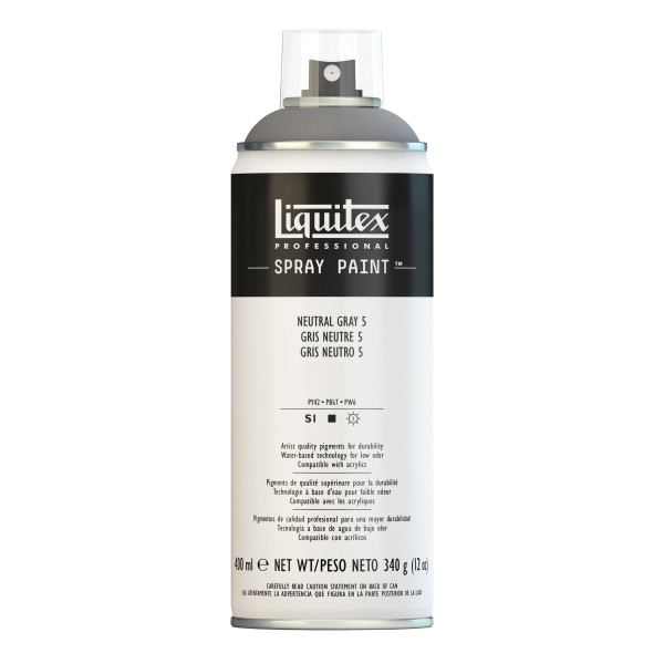 Bombe de peinture - gris neutre 5 - Liquitex pas cher