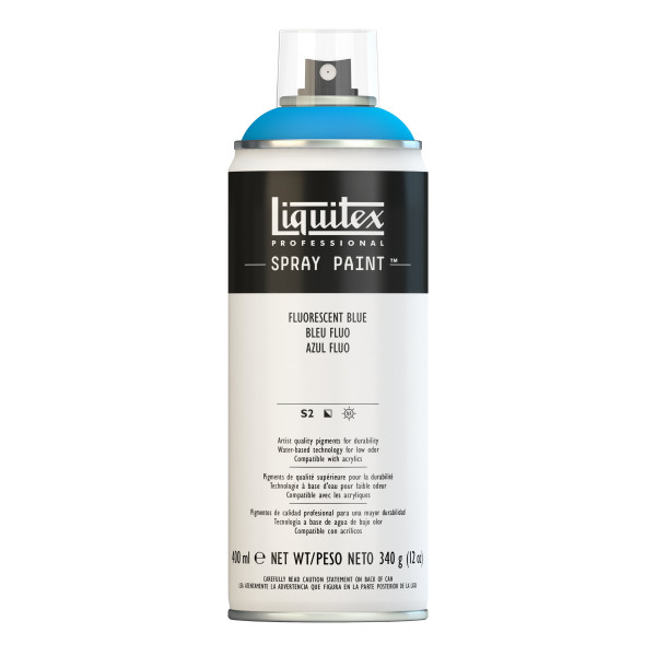 Bombe de peinture - bleu fluo - Liquitex pas cher