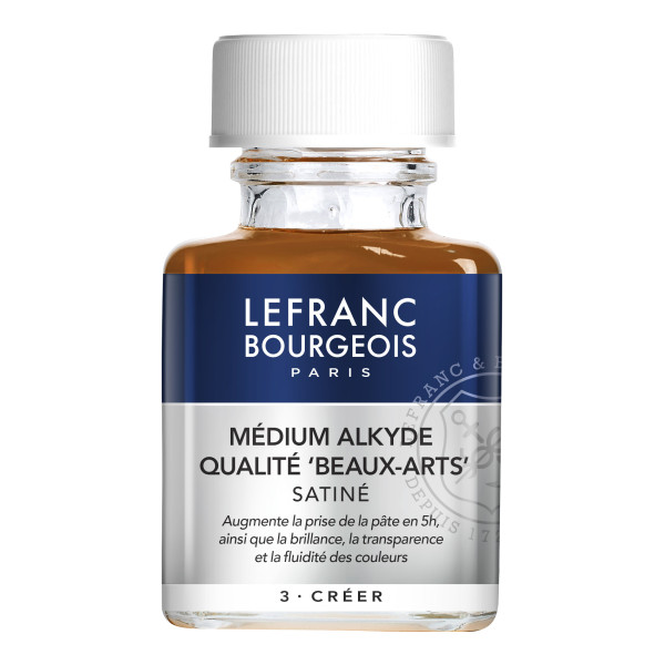 Huile Medium Alkyde 75Ml - Lefranc Bourgeois | Surdiscount