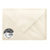 photo - Enveloppes - C5 - 16,2x22,9cm - Pollen - Ivoire irisé - 20 unités - Clairefontaine
