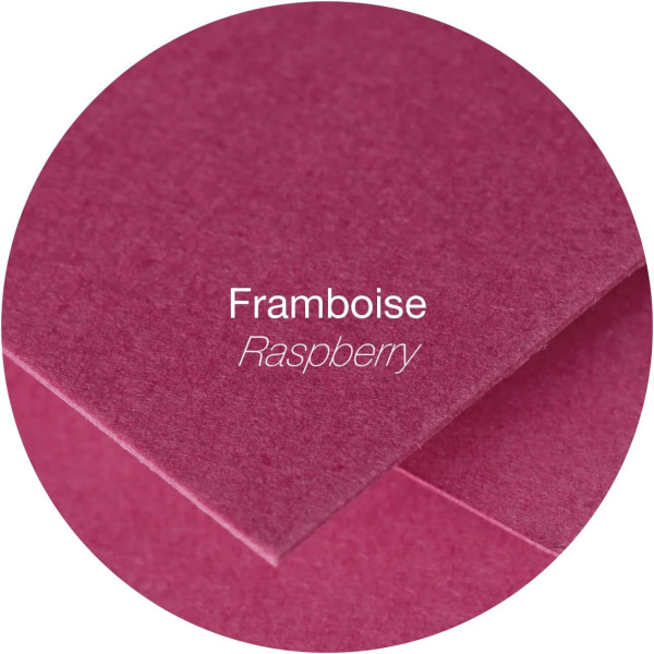 Enveloppes - C5 - 16,2x22,9cm - Pollen - Framboise - 20 unités - Clairefontaine
