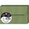 photo - Enveloppes - Format rectangle - 90x140mm - Pollen - Vert sauge - 20 unités - Clairefontaine