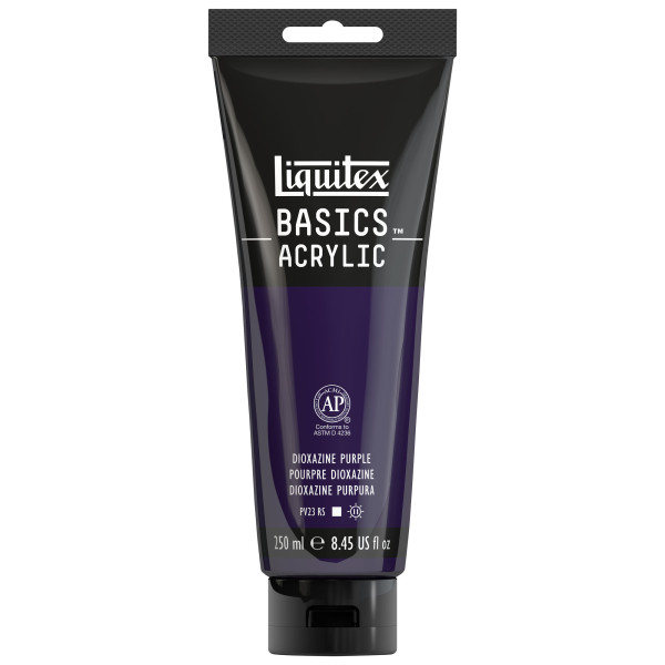 Peinture Acrylique en tube - pourpre - Liquitex Basics pas cher-13356