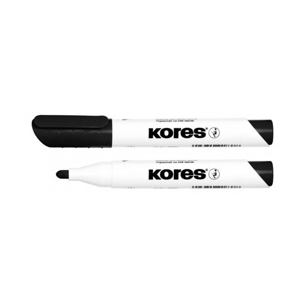 Feutre Pour Tableau Blanc - Noir - Kores | Surdiscount
