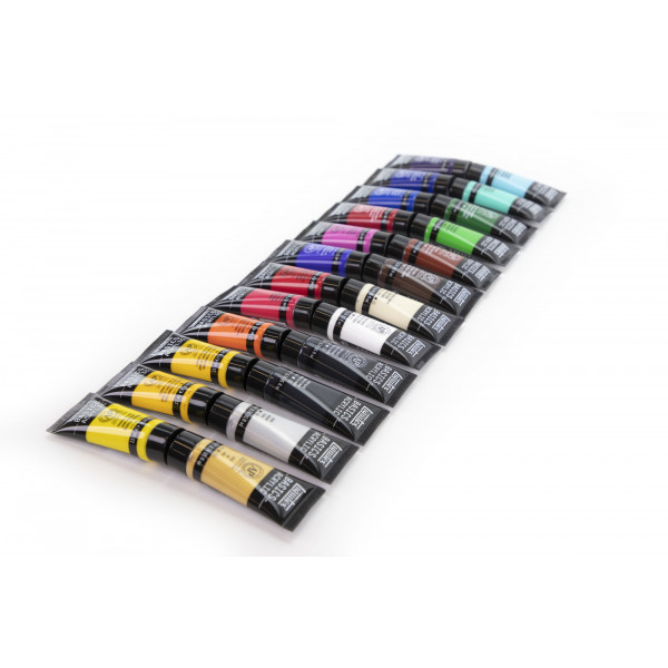 Set Peinture Acrylique de 24 tubes - Liquitex Basics | Surdiscount