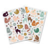 Gommettes - Chats - Pour enfant - Loisirs créatifs - 101 pièces - 0,8 à 5,7cm