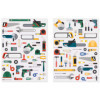 Gommettes - Outils - Bricolage - Pour enfant - Loisirs créatifs - 84 pièces