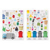 Gommettes - Recyclage - Tri sélectif - Déchets - Pour enfant - Loisirs créatifs - 85 pièces