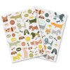 Gommettes - Chiens - Pour enfant - Loisirs créatifs - 87 pièces - 0,6 à 4,7cm